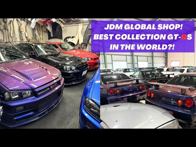 New JDM GLOBAL shop update with best collection GT-Rs in the world!!