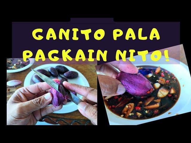 HOW TO EAT PILI FRUIT