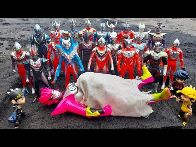 ULTRAMAN ZERO CANTIK HAMIL, MELAHIRKAN ANAK ULTRAMAN DYNA, BOBOIBOY SANGAT SENANG