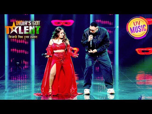 Neha और Badshah ने दर्शकों के लिए गाया 'Kala Chashma' | India's Got Talent S10 | Unstoppable Jazba