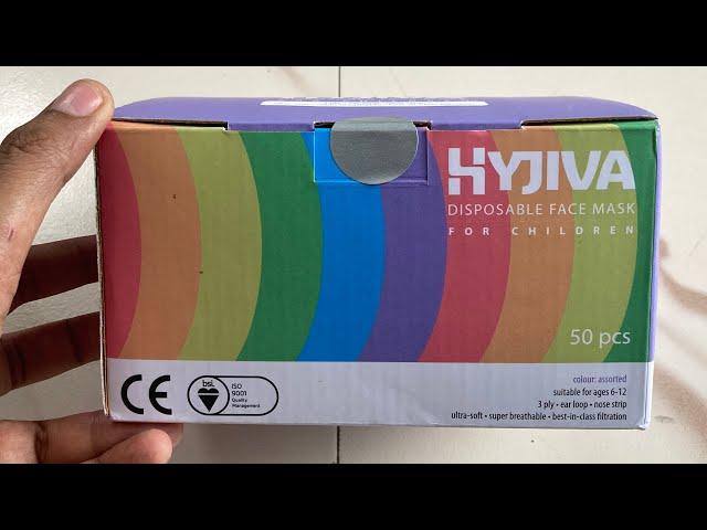 Hyjiva Mask Unboxing and Review in Tamil | Amazon Mask for Kids| ₹499  Best Disposable Mask |