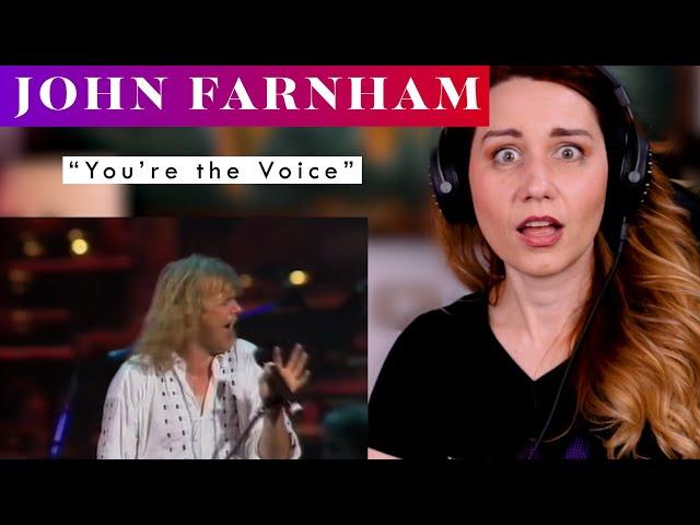 My First John Farnham Experience! "Vocal ANALYSIS" of "You're The Voice" Live!