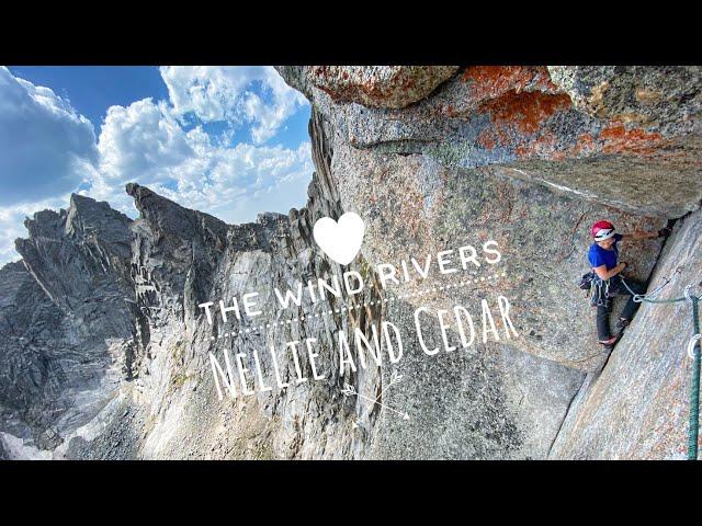 Alpine Rock Climbing in The Cirque of Towers with Nelissa Milfeld and Cedar Wright