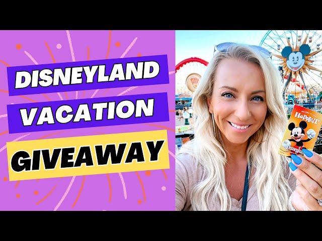 Disneyland Tickets Vacation Giveaway: Win a Family Trip to Disneyland!