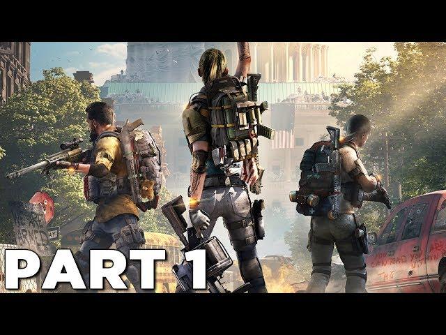 THE DIVISION 2 Walkthrough Gameplay Part 1 - INTRO (PS4 Pro)