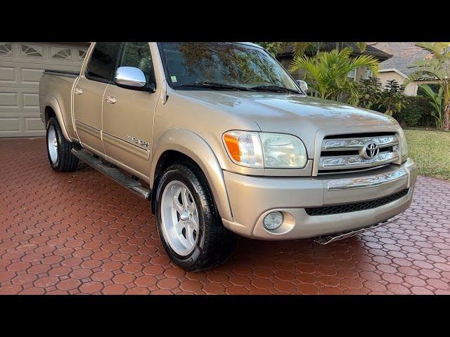 06 TOYOTA TUNDRA SR5 XSP CREW CAB 4DR V-8  LEATHER SEATS 20" ENKEI WHLS TOW 1 ELDERLY FL OWNER MINT!