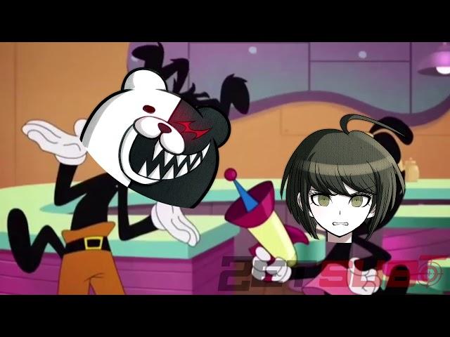 Monokuma Gets Pun-ished