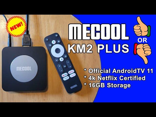 NEW!!  MeCool KM2 PLUS AndroidTV Box - Watch Before you BUY!