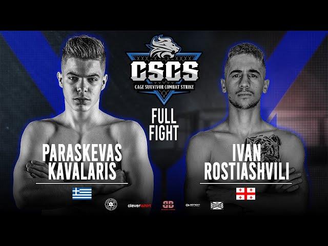 Combat Strike 1: Paraskevas Kavalaris vs. Ivan Rostiashvili Full Fight