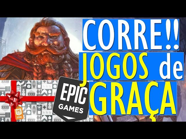 CORRAM! EPIC MALUCA KKKK! JOGO GRÁTIS MISTERIOSO e JOGO de GRAÇA por 72 HORAS para RESGATE no PC!