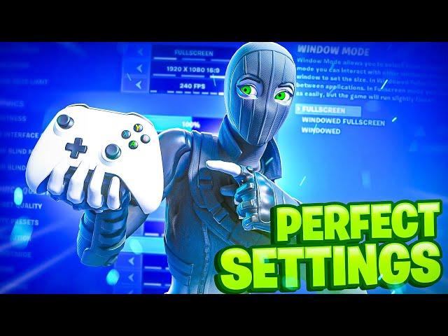 NEW BEST Controller SETTINGS + Sensitivity Guide Tutorial (Fortnite Settings Explained)