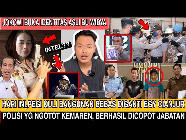 BU WIDYA BERHASIL BUAT OKNUM POLISI INI COPOT JABATAN?JOKOWI BUKA IDENTITAS BU WIDYA,PEGI KULI BEBAS