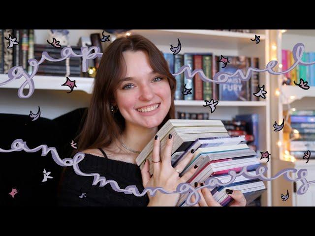 my favorite graphic novels and manga + a mini tbr | BOOK RECS