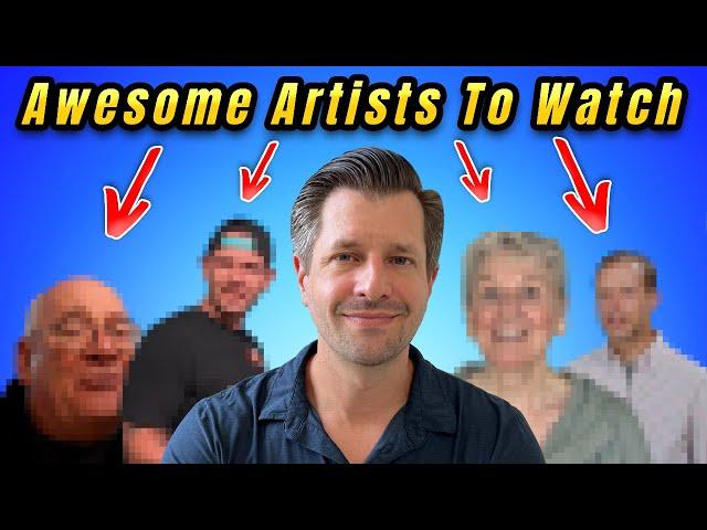 Top Wet On Wet Artists To Learn From!