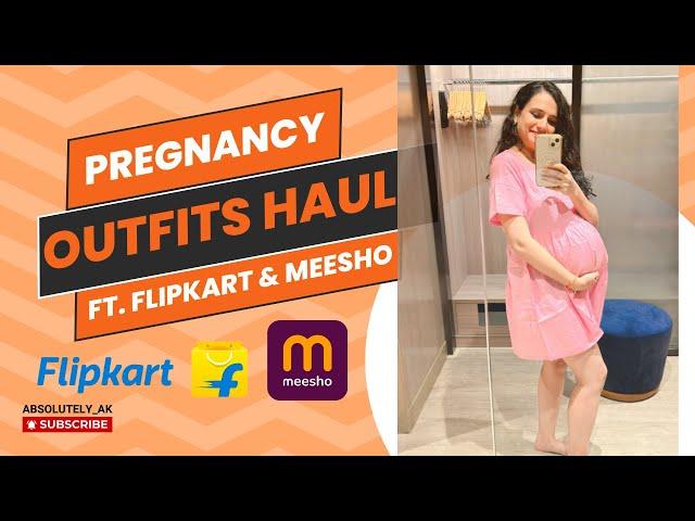 MATERNITY WEAR HAUL / Pregnancy Outfits Haul / Flikart & Meesho / Budget Friendly Pregnancy Outfits