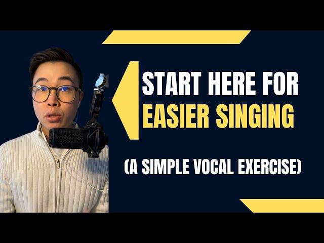 Start here for easier singing (a simple vocal exercise) | Ep. 166
