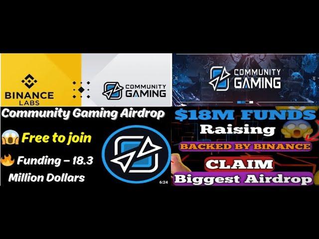 FREE Community Gaming Crypto Airdrop | $CGX Token (Community Gaming Airdrop Guide)