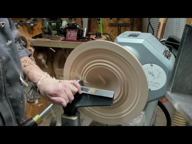 Probably the Nicest Ash Bowl or a Bag of Shavings. #woodtrning #ashbowl #latheprojects