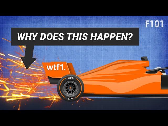 Why Do F1 Cars Spark?