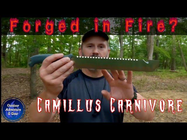 The Camillus Carnivore Camping Machete - How Good Is It ?