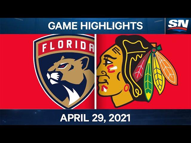 NHL Game Highlights | Panthers vs. Blackhawks - Apr. 29, 2021