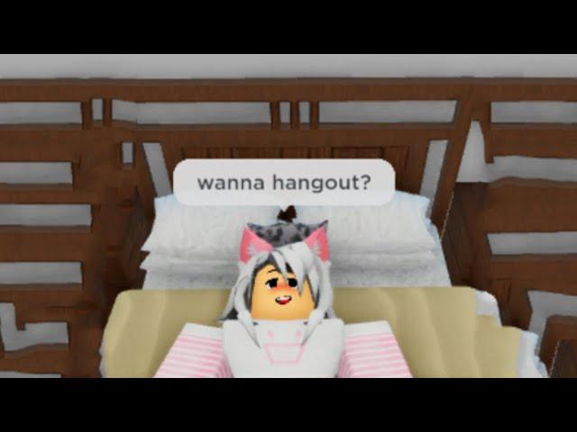 I Spent ROBUX On Hangout with a Neko girl... (SUS)