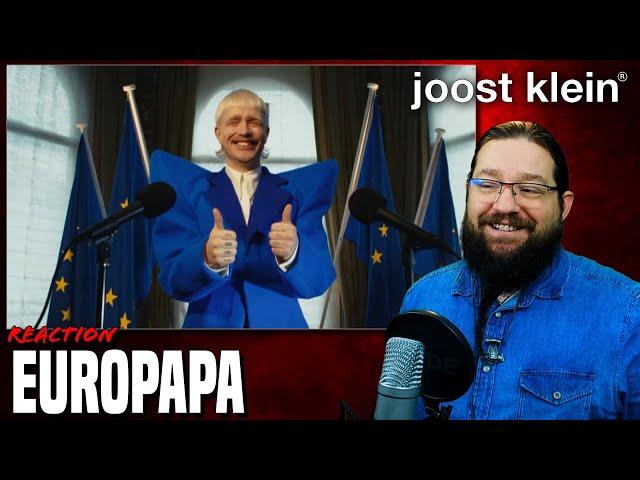 DUTCH METALHEAD REACTS to: "EUROPAPA" by Joost Klein