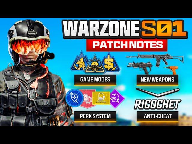 Warzone's BIGGEST Changes Yet?! Warzone Season 1 Patch Notes FULL REVIEW