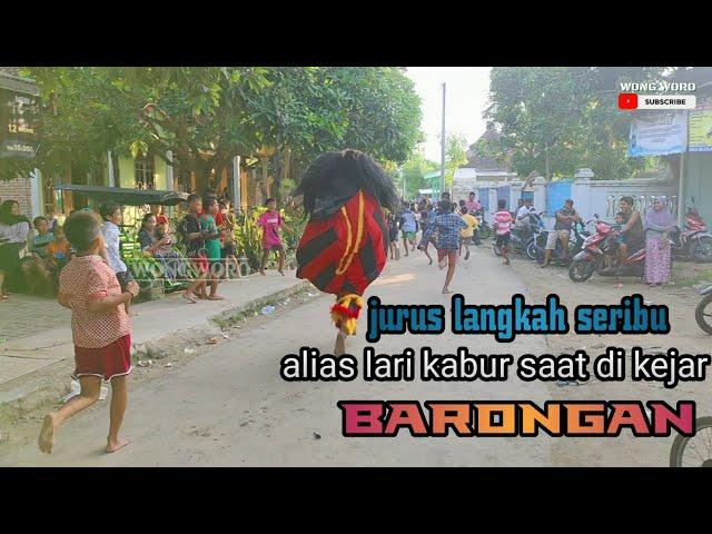 Seru Banget!! Barongan Galak Di Gorok Genderuwo Joko Lodro - WONG WORO