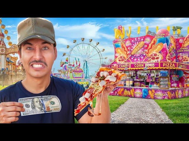 Eating At South Florida Fair ($100 Challenge)