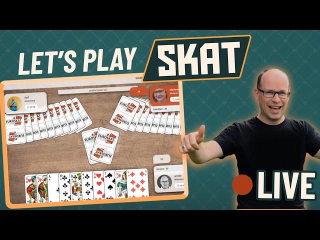 Die Spiele fallen wie die Fliegen beim Skatturnier live mit Daniel. 36 Spiele auf Euroskat.