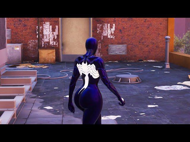 Thicc Lady Symbiote Venom V2 (Playable Character) Spider Man 2's Mod