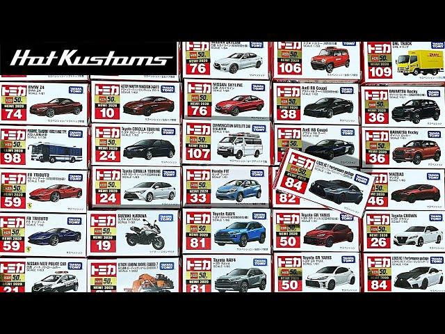 Let's Unbox 2020 Tomica Cars!