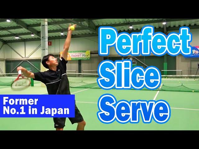 Slice Serve Lesson From The Master -ATP Pro Tennis Lesson-