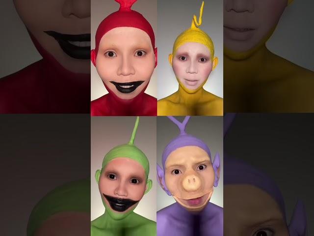 What Happens When All the Teletubbies Get Together? #teletubbies