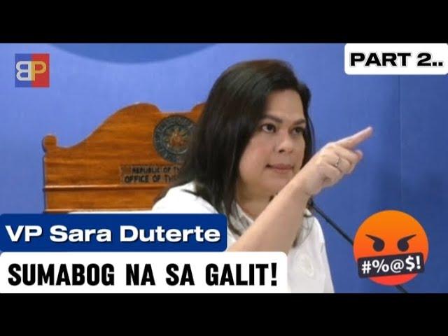 VP Sara Duterte sumab*g na sa g*lit. PART 2