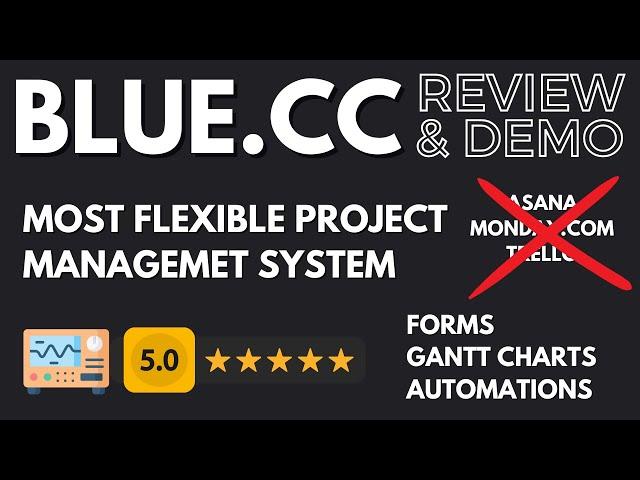 Blue Review: Project Management Tool with Automations [Must-Have]?