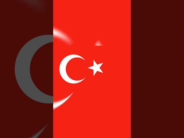 Turkic Flag Animation #animation #history #edit #turkey #turkic #flag #shorts