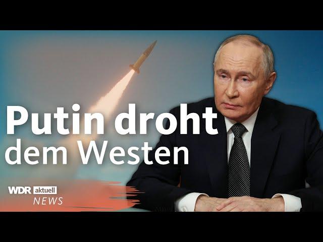 Russland greift Ukraine mit neuer Rakete an: Putin droht dem Westen | WDR Aktuelle Stunde