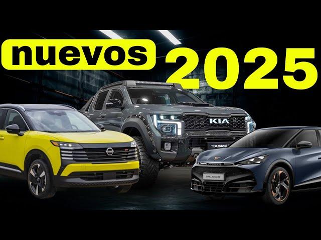 17 AUTOS que llegan a Mexico 2025