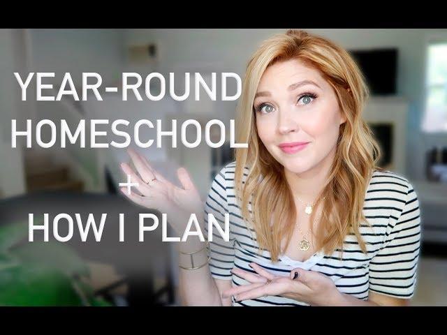 How I Plan & Schedule Our Year | Year-Round Homeschooling