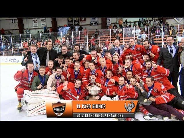 2018 WSHL Thorne Cup Finals Championship Game Recap: El Paso vs. Ogden