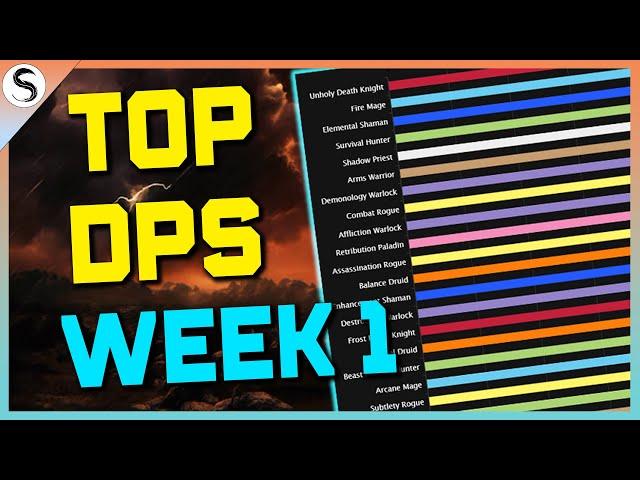 Top DPS Cataclysm | Week 1