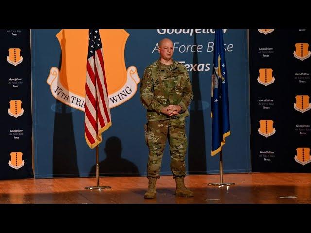 17th Training Wing Commander's Call