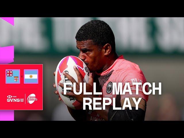 60-point thriller | Fiji v Argentina | Dubai 2024 HSBC SVNS | Full Match Replay