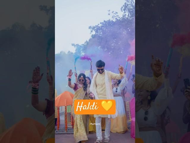 Maharashtrian Haldi  #MaharashtrianWedding #Haldi #IndianTraditions #HaldiFun #Destinationwedding