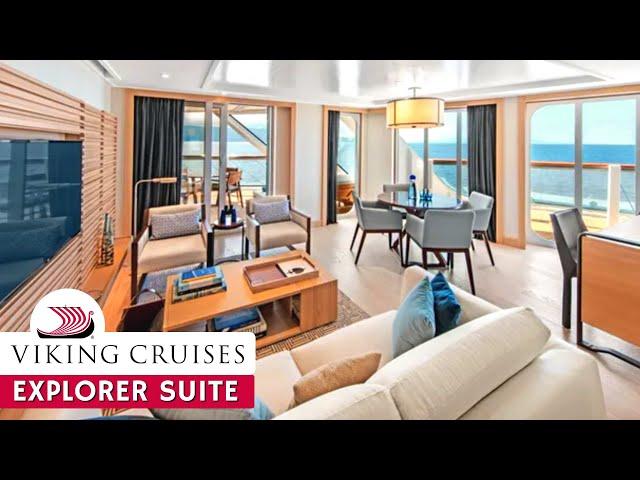 Viking Mars | Forward Explorer Suite Walkthrough Tour & Review 4K | Viking Ocean Cruises