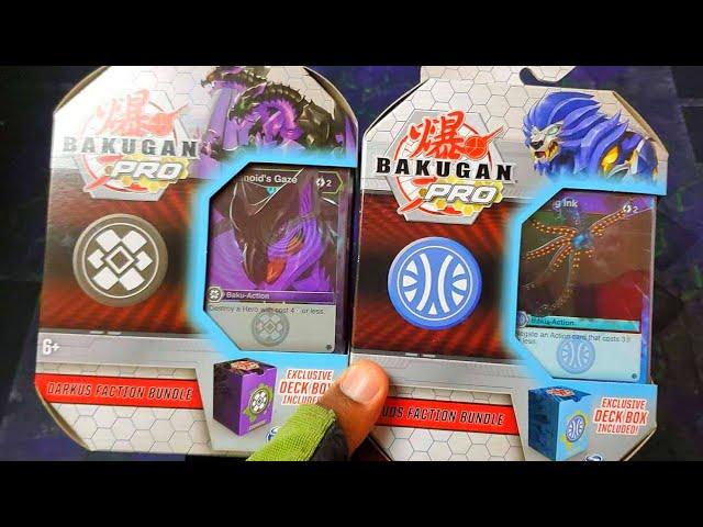 NEW BAKUGAN PRO DARKUS AQUOS FACTION BUNDLE DOUBLE UNBOXING!