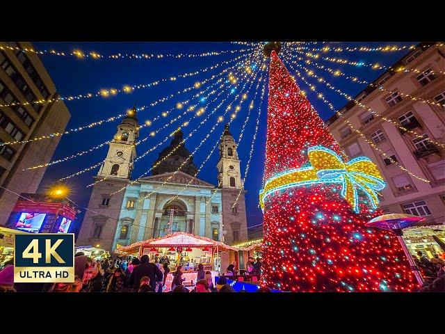 Budapest Europe's Best Christmas Market Walking Tour 2024