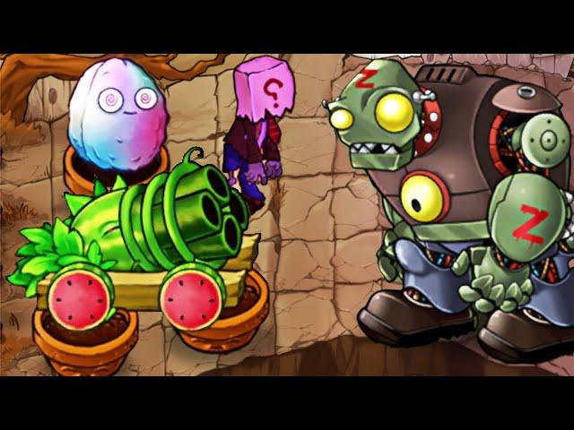 HYPNO-NUT AND WATERMELON CANNON! AMAZING MUTANT PLANTS! ► Plants vs. Zombies Fusion #15 PvZ